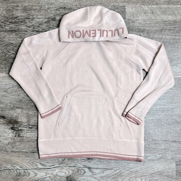 lululemon athletica Sweaters - Lululemon Sooth Away‎ Hoodie Pink Bliss / Copper Coil